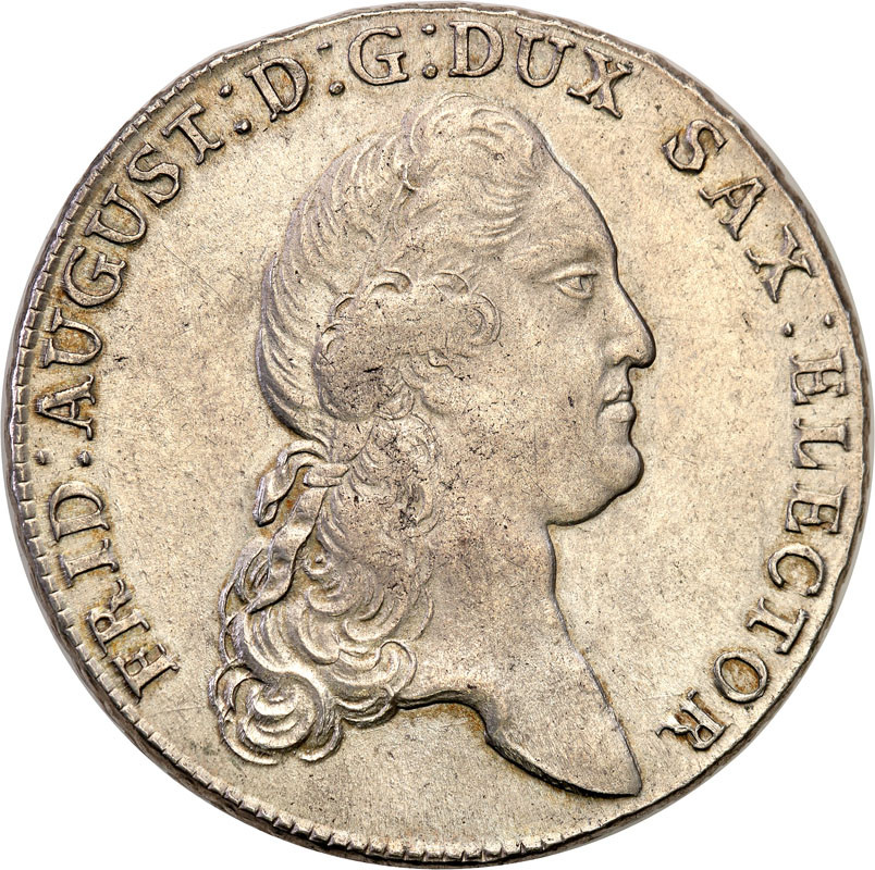 Niemcy, Saksonia. Fryderyk August III (1763-1806). Talar 1785 IEC, Drezno